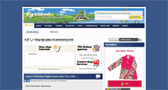 Desktop Screenshot of klikedukasi.com
